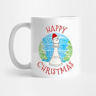 Christmas Chess Player Bishop Xmas 2022 Mug